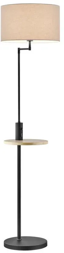 Trio Stehlampe Claas Alu, Eisen, Stahl & Metall Schwarz