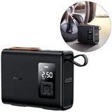 Baseus Baseus, Car Tool Mega EnergyPump Series Dual Cylinder Wireless Inflator Black (CRNL060001)