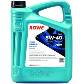 ROWE HIGHTEC SYNT RS HC-D SAE 5W-40 (20163) 5L
