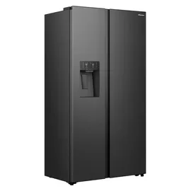 Hisense RS5P528STFE Side-by-Side (528 l, 1786 mm hoch, Schwarz)