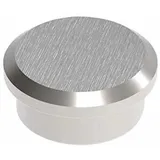 Maul Magnet silber, Metall Ø 1,6 x 0,7 cm, 1 St.