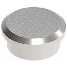 Maul Magnet silber, Metall Ø 1,6 x 0,7 cm, 1 St.