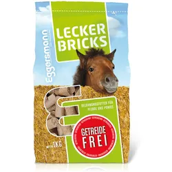 Eggersmann Lecker Bricks getreidefrei | 1kg Pferdesnack