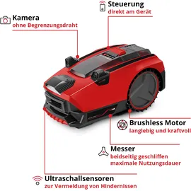 Einhell Freelexo Cam 500 inkl. 1 x 3 Ah