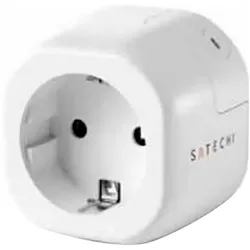 SATECHI Steckdose "Homekit Smart Outlet EU", weiß, B:6,06cm H:5,23cm T:5,23cm, Steckdosen