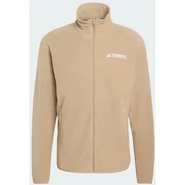 adidas Multi Essentials Fleece Mit Durchgehendem Reißverschluss - Blanch Cargo - L