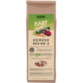 Grau Trockengemüsemischung zum BARFen für Hunde Gemüsemix Mischung Nr. 2 1 x 150 g