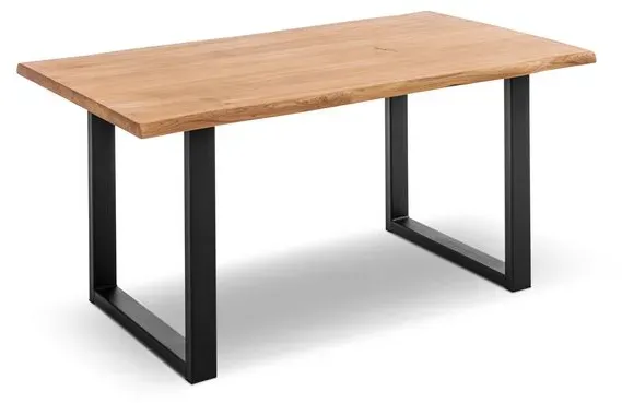 Portobello Esstisch Denver 200 x 100 cm Holz Braun Eiche