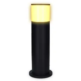 Nedis Außenleuchte Aluminium 60,0 cm dimmbar 360 lm schwarz
