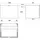 EMCO Waschtischunterschrank 60,8 x 44 x 47,5 cm Optic White