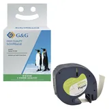 G&G Etiketten 15575 Schwarz 12 mm 1 St.