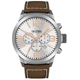 TW Steel Herren Uhr Armbanduhr Chrono Marc Coblen Edition TWMC32 Lederband