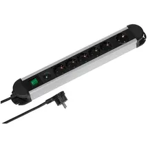 Vivanco Steckdosenleiste 2 m Schwarz 6 St.