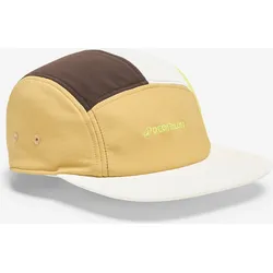 Cap 5 Panel - weiß/grün baumwollweiß|erdfarbenes Beige|dunkelbraun No Size