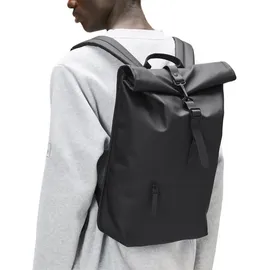 Rains Rucksack Rolltop Black