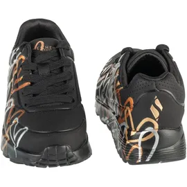 SKECHERS Uno Lite Metallic Love Kinder Schwarz 35