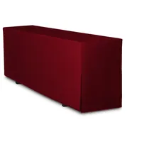 TexDeko Biertischhusse Premium Rot 220 x 60 cm