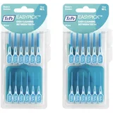 2x TePe Easy Pick Interdentalbürsten M/L blau a 36 Stück Zwischenraumbürsten