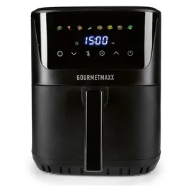 GOURMETmaxx Heißluftfritteuse 6,5 L schwarz