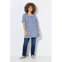 Ulla Popken Longshirt Atlantikblau 50-52