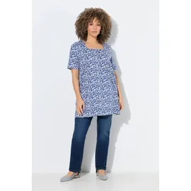 Ulla Popken Longshirt Atlantikblau 50-52