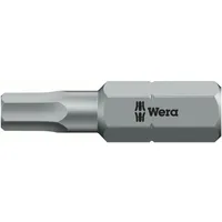 WERA 840/1 Z Innensechskant Bit 7x25mm, 1er-Pack (05056332001)