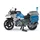 Siku 1551 - Polizeimotorrad Beige 1:32