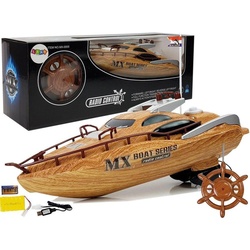 Lean Toys Ferngesteuertes Motorboot