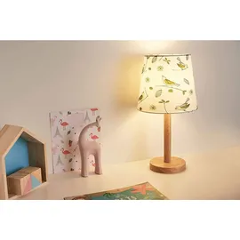 Pauleen Cute Bird Weiß Stoff/Holz max. 20W E27 ohne Leuchtmittel