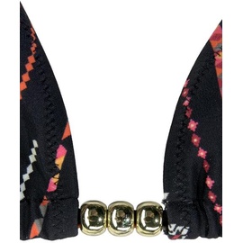 Buffalo Triangel-Bikini, mit Perlen-Accessoires, schwarz