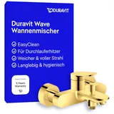Duravit Wave Einhandwannenmischer Gold