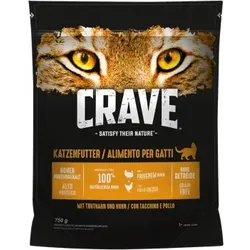 CRAVE mit Truthahn und Huhn 750 g