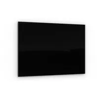 ALLboards Glas-Magnettafel Glasboard, 40 x 60 cm, schwarz