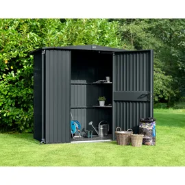 EcoStar Trend-S Typ 1 2,38 x 1,07 m anthrazitgrau Einzeltür