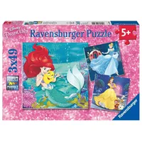 Ravensburger Abenteuer der Prinzessinnen 3 X 49 Teile