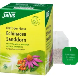 Echinacea Sanddorn Tee kraft der Natur Salus 15 ST