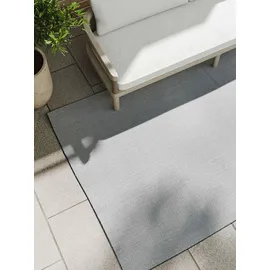 benuta Outdoorteppich, Blau, Kunststoff, Rechteckig, 300x400 cm, wasserabweisend, Teppiche & Böden, Teppiche, Outdoorteppiche