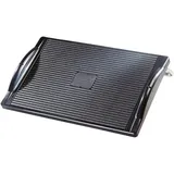 SOENNECKEN Fußstütze Swing 2268 43x30cm Polypropylen schwarz