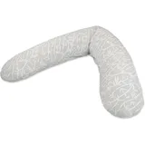 Stillkissen 190cm inkl. Bezug Bambuswald Dinkelfüllung