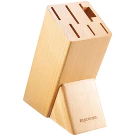 Tescoma Block NOBLESSE für 6 Messer Geflügelschere/Wetzstahl Braun
