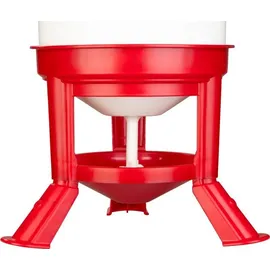 Kerbl Geflügeltränke 30 l Rot/Weiß