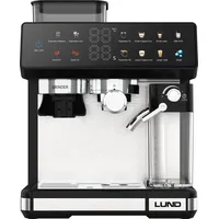 LUND Kaffeevollautomat mit Milchaufschäumer und Mahlwerk, 1350W