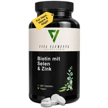vita elements nature's power Vita Elements Biotin Selen Zink Tabletten 365 St.