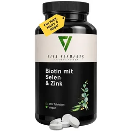 vita elements nature's power Vita Elements Biotin Selen Zink Tabletten 365 St.
