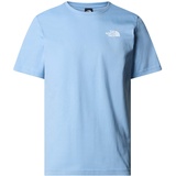 The North Face T-Shirt mit Label-Print Modell REDBOX blau