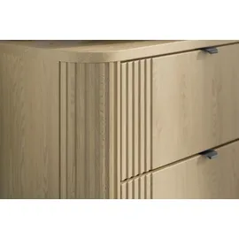 Badplaats Waschbeckenunterschrank Cremona 2 Schublade 80 x 54 cm Beige