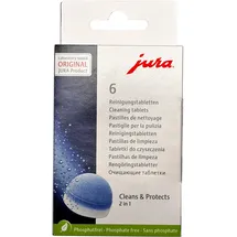 Jura 2-Phasen-Reinigungstabletten 6 St.