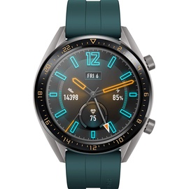 Huawei Watch GT Active titangrau edelstahl / dunkelgrün