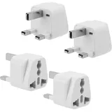 Intirilife Adapter Weiß 4 St.