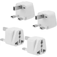 Intirilife Adapter Weiß 4 St.